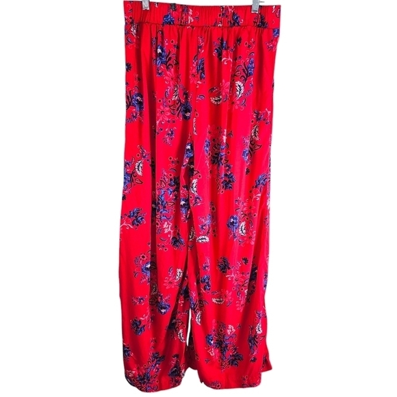 TORRID Floral Wide Leg Pants in 00T - Picture 7 of 11